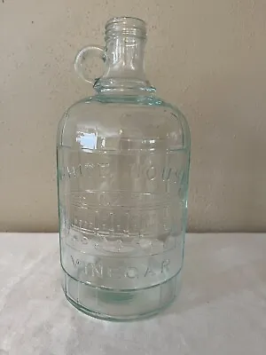 White House Vinegar Aqua Half Gallon Bottle • $39