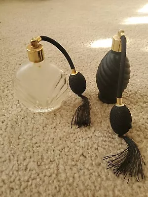 Refillable Perfume Atomizers Vintage Lot Of 2 • $22.99