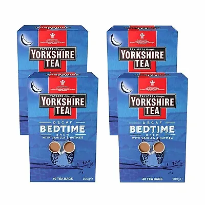 Yorkshire Tea Bedtime Tea Bags Pack Of 4 Total Of 160 Tea Bags Bbe Jan 2025 • £9.99