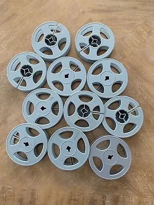 Unbranded Vintage Movie Film Reels 3.75  Dia (Lot Of 11) • $17.99