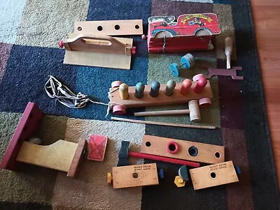 Lot Of Vintage Wooden Toys • $0.25