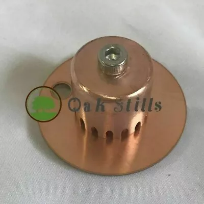 2 Inch Copper Bubble Plate & Downcomer For Moonshine Still Spirit Reflux Column • $24