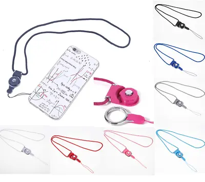 Detachable Cell Phone Mobile Neck Lanyard Strap ID Card Key Ring Holder NEW • $2.99