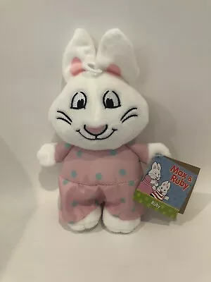 Max And Ruby - Ruby Only PLUSH 7.5  By Aurora Bunny Rabbit Plush New • $12.99