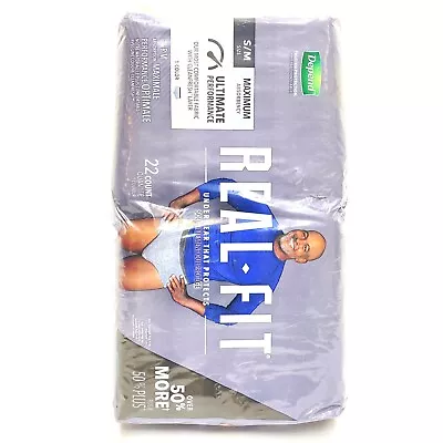 Depend Real Fit 22 Count Small - Medium Maximum Absorbency Underwear Mens • $18.99