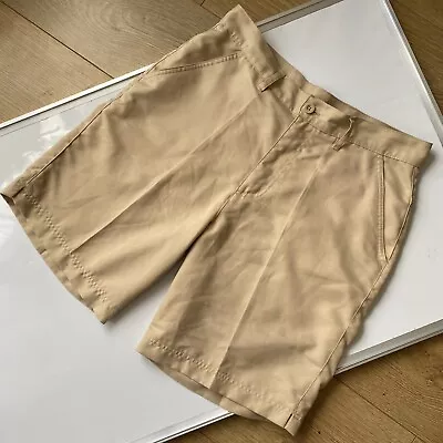 Size 32” M Beige Chino Shorts Dunlop Classic Tailored Golf Bermuda Safari • £12.49