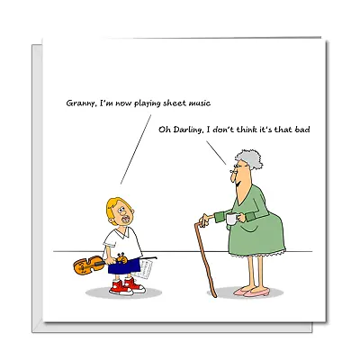 Funny Birthday Card 50th 60th 70th For Granny Grandmother Mother Mum Female • £3.29