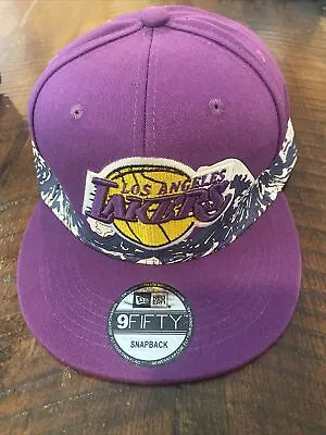 Los Angeles Lakers 9Fifty SnapBack New Era Hat Wave • $15