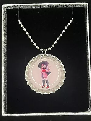 Draculaura Necklace / Monster High / Gift  / Bottle Cap / Valentine’s Gift • $5