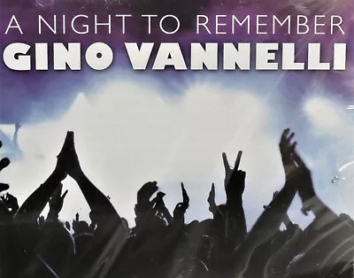 A Night To Remember: Greatest Hits In Concert By Gino Vannelli NEW CD TRACKS • $12.88