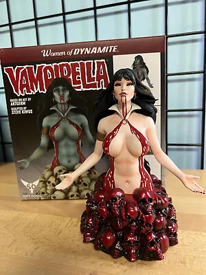 Vampirella Women Of Dynamite Red Reign Edition Bust Statue Artgerm LTD To 299 • $249.99