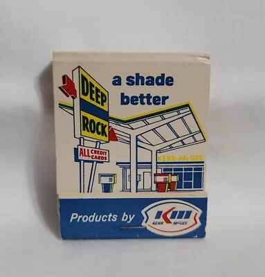 Vintage Toad's Deep Rock Gas Station Matchbook Marysville KS Advertising Full • $19.99