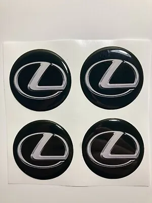 $10 • Buy Set Of 4 Pcs Lexus Center Wheel Cap Stickers Decal Rims Emblem Logo
