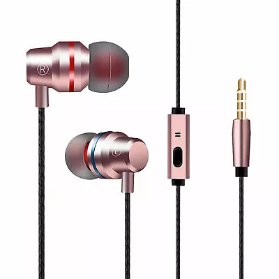 HIFI Super Bass Headset 3.5mm In-Ear Earphone Stereo Earbuds Headphone Wired • $10.61