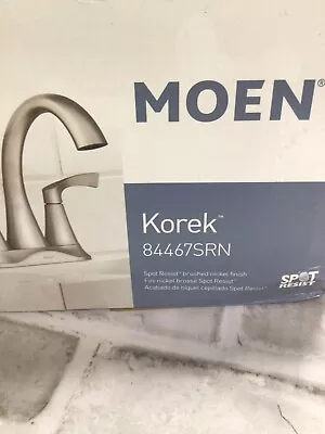 Moen 84467 Korek 2-Handle Centerset Bathroom Faucet - Chrome*OPEN BOX* • $51.99