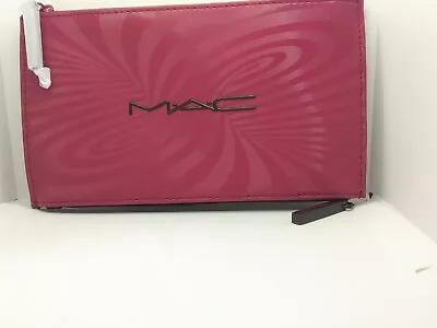 Mac Double Ended Vinyl Zippered Makeup Bag Case • $13.97