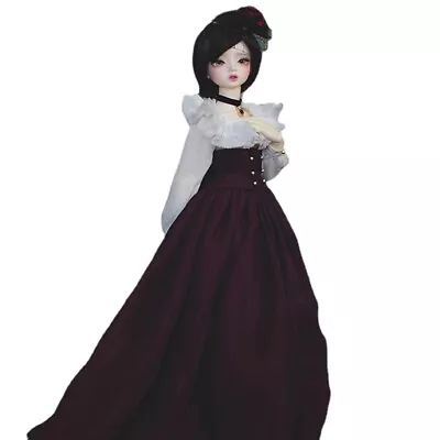 BJD Doll Evening Dress Floor Length Skirt Suit 1/3 1/4 1/6  • $22.39