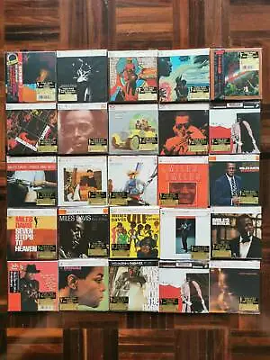 MILES DAVIS SET OF 25 MINI LPCD FROM SONY JAPANAuthentic NOS/NIB Out Of Print • $999