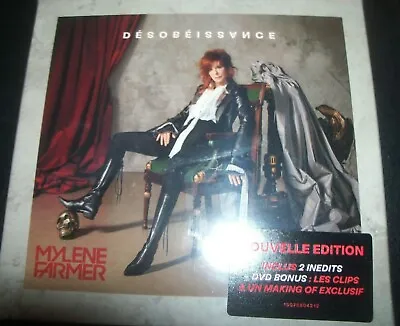 Mylene Farmer ‎– Désobéissance CD DVD Box Edition – New   • $64.20