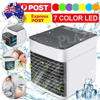 $23.95 • Buy Portable Mini Air Cooler Fan Air Conditioner Cooling Fan Humidifier For Bedroom
