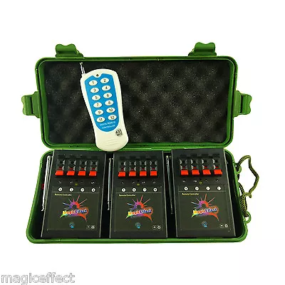 Profession Remote Control 12 Cue Wireless Fireworks Firing System • $29.50