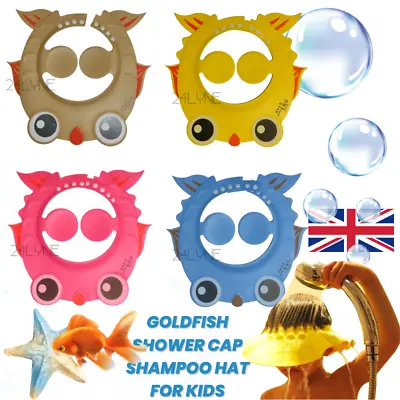 £5.99 • Buy Baby Bath Shampoo Kids Adjustable Children Wash Hair Shower Hat Cap Shield