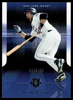 Mike Piazza 2004 Upper Deck Ultimate Collection #103       SN675 • $2.99