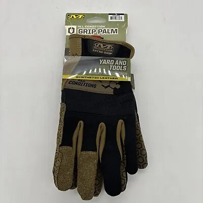 Mechanix Wear Gloves Extra-Grip Palm L Yard & Tools Touch Screen Capable LARGE • $18
