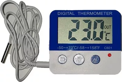 $22 • Buy Digital Fridge Thermometer Portable Dometic Waeco Evakool Engel Rv Caravan Parts
