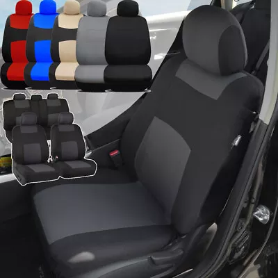 For Volkswagen Jetta Full Set Car Seat Cover 5-Sits Protector Front Rear Cushion • $26.99