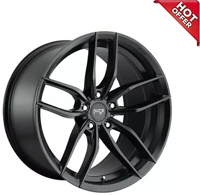 4ea 20x9/20x10 Staggered Niche Wheels M203 Vosso Matte Black Rims(S41) 5x112 • $1586