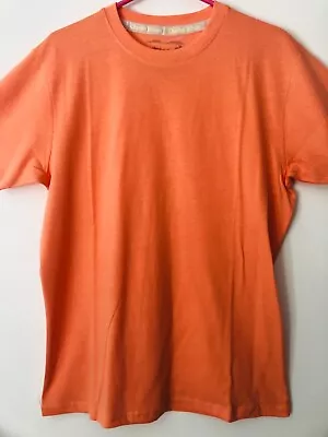 Mens Size M  44  Chest Brand New Orange T Shirt *charles Wilson* • £2.49