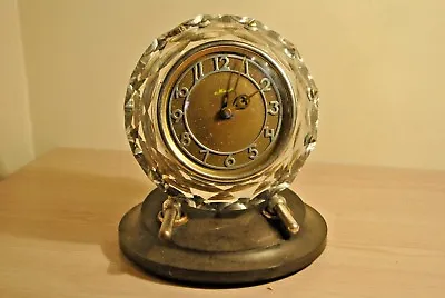 Vintage Collectible MAYAK USSR Shelf Crystal МАЯК Mantel Clock MAJAK • $50