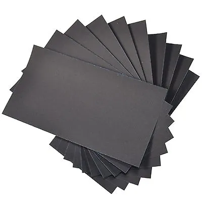 HQRP 3  X 5 1/2  Wet Dry Sandpaper 600 Grit Waterproof Silicone Carbide 10pcs • $6.75