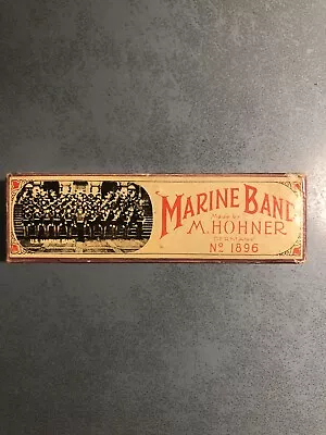Marine Band Harmonica Vintage No. 1896 Made In Germany • $5