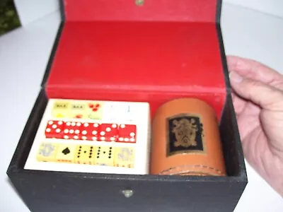 Vintage Crisloid Game Box #337 Complete 1950's Hard Case With Snap Front Crest  • $39.99