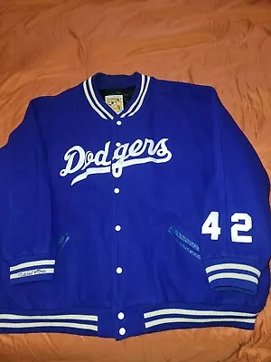 Mitchell Ness Jacket Dodgers Jackie Robinson Varsity Jacket Shohei  Ohtani MLB  • $102.50