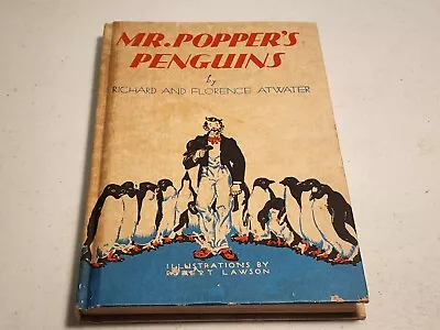 Mr. Poppers Penguins Book Atwater Weekly Reader Books Hardcover • $9.74