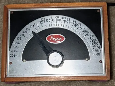 Franz Walnut Electric Metronome  Tested Works Vintage 1970s No. 7816 • $22