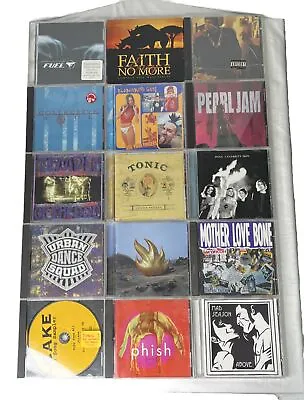 15 CD Lot 90's Alternative Rock CDs Pearl Jam Fuel Phish Audioslave Tonic Cake • $34.99