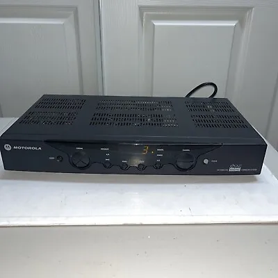 Motorola Digital Cable Box Tuner CATV Converter Model DCT2244/1661/ACDEGK Black • $28.99