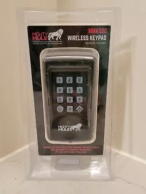 New Mighty Mule MMK200 Wireless Digital Keypad Programmable Up To 25 Codes  • $34.99