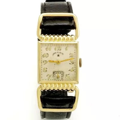 Drivers Watch Vintage Lord Elgin CA1940s • £268.63