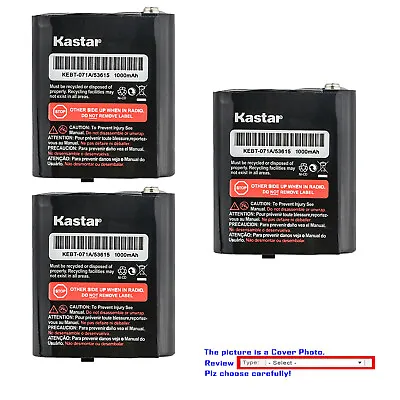 Kastar 1000mAh Ni-CD Battery For Motorola 53615 TalkAbout T5600 TalkAbout T5620 • $13.99