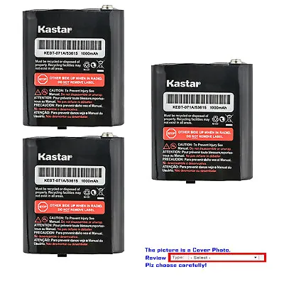 Kastar 1000mAh Ni-CD Battery For Motorola 53615 TalkAbout T8500 TalkAbout T9500 • $13.99
