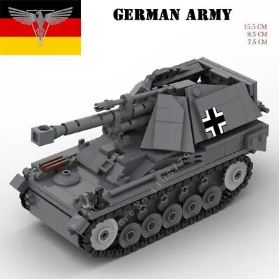 German Army Wespe Tank Sd.Kfz.124 Weapons Military WWII Vehicles North Africa • $94.36