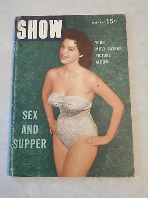 SHOW Magazine MARCH 1955 MITZI GAYNOR PICTURE ALBUM GLORIA DE HAVEN! • $14.99