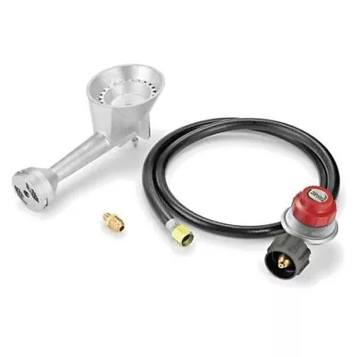 4FT 0-20PSI Adjustable High Pressure Propane Gas Regulator With Hose BBQ Grill • $30.99