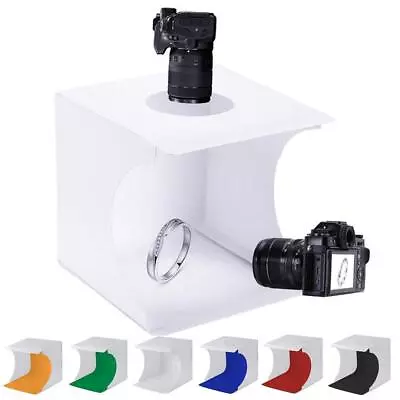 Mini Photo Studio Tent Jewelry Light Box Kit Portable Foldable Small Home Ph • $12.75