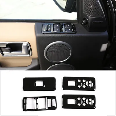 For Land Rover Discovery 3 2004-09 Window Lift Button Trim Frame Piano Black ABS • $28.99